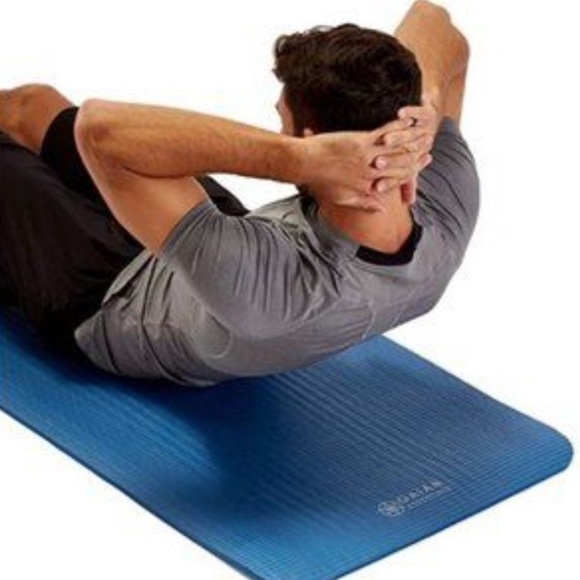 New Thick Yoga Mat Fitness & Exercise Mat with Easy-Cinch Yoga Mat * NEW* - Picture 4 of 4